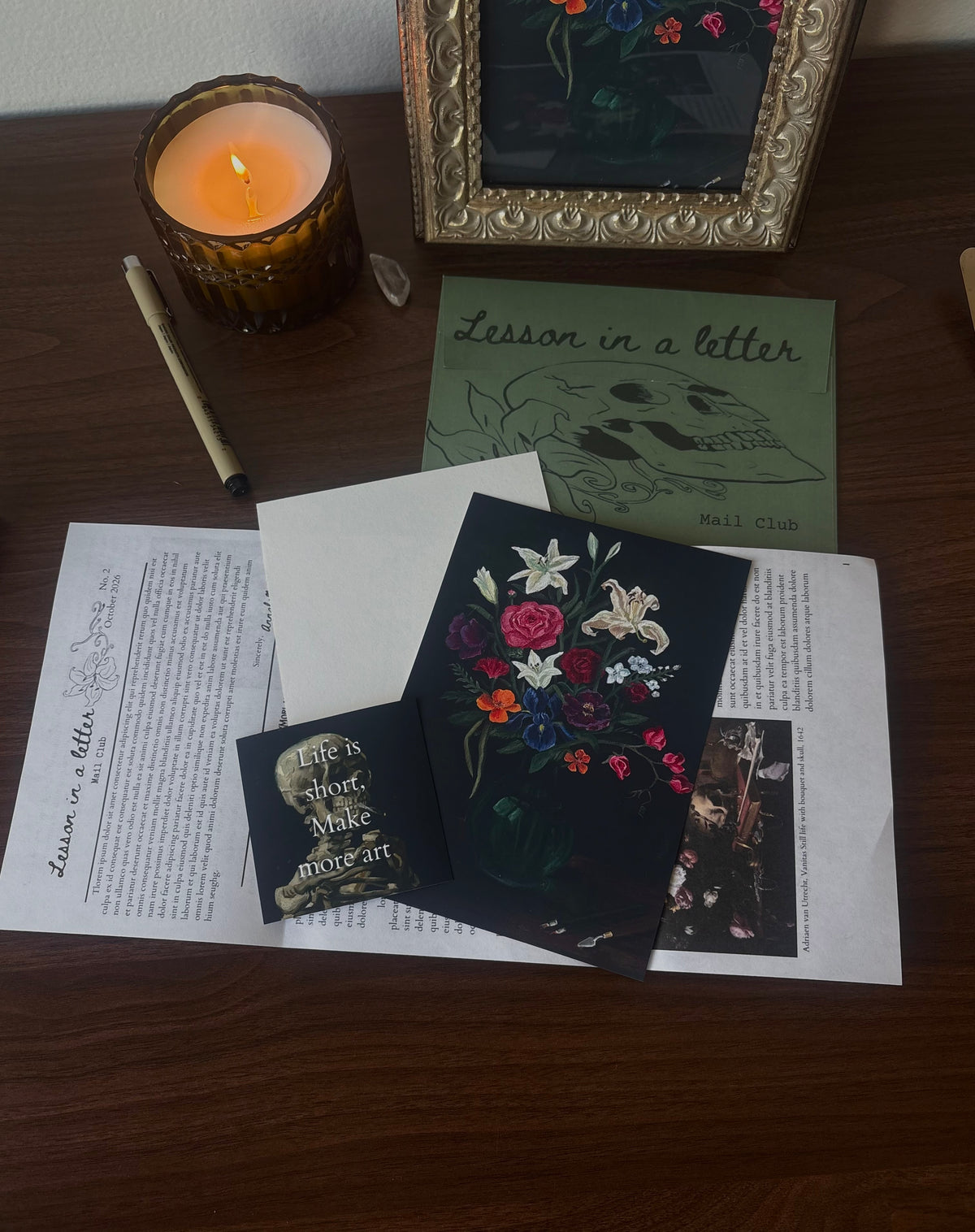 Lesson in a Letter (Monthly Mail Club)