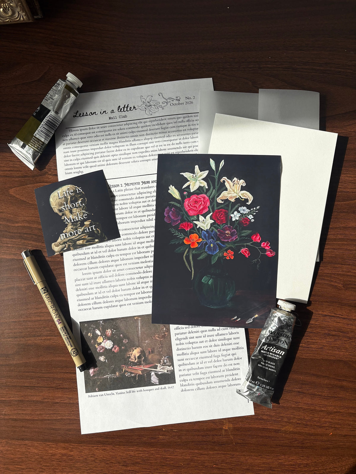 Lesson in a Letter (Monthly Mail Club)